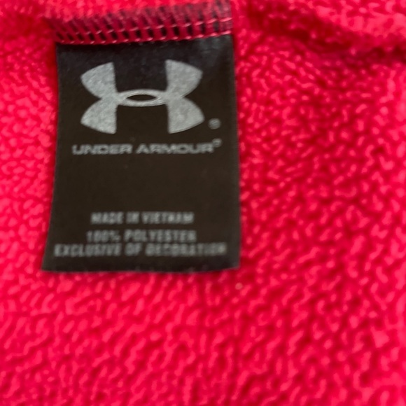 UNDER ARMOUR Girls Sports Hoodie Jacket Zipper - Picture 6 of 11